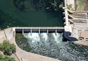 Granite Reef Diversion Dam - Phoenix AZ Cropped 109738577