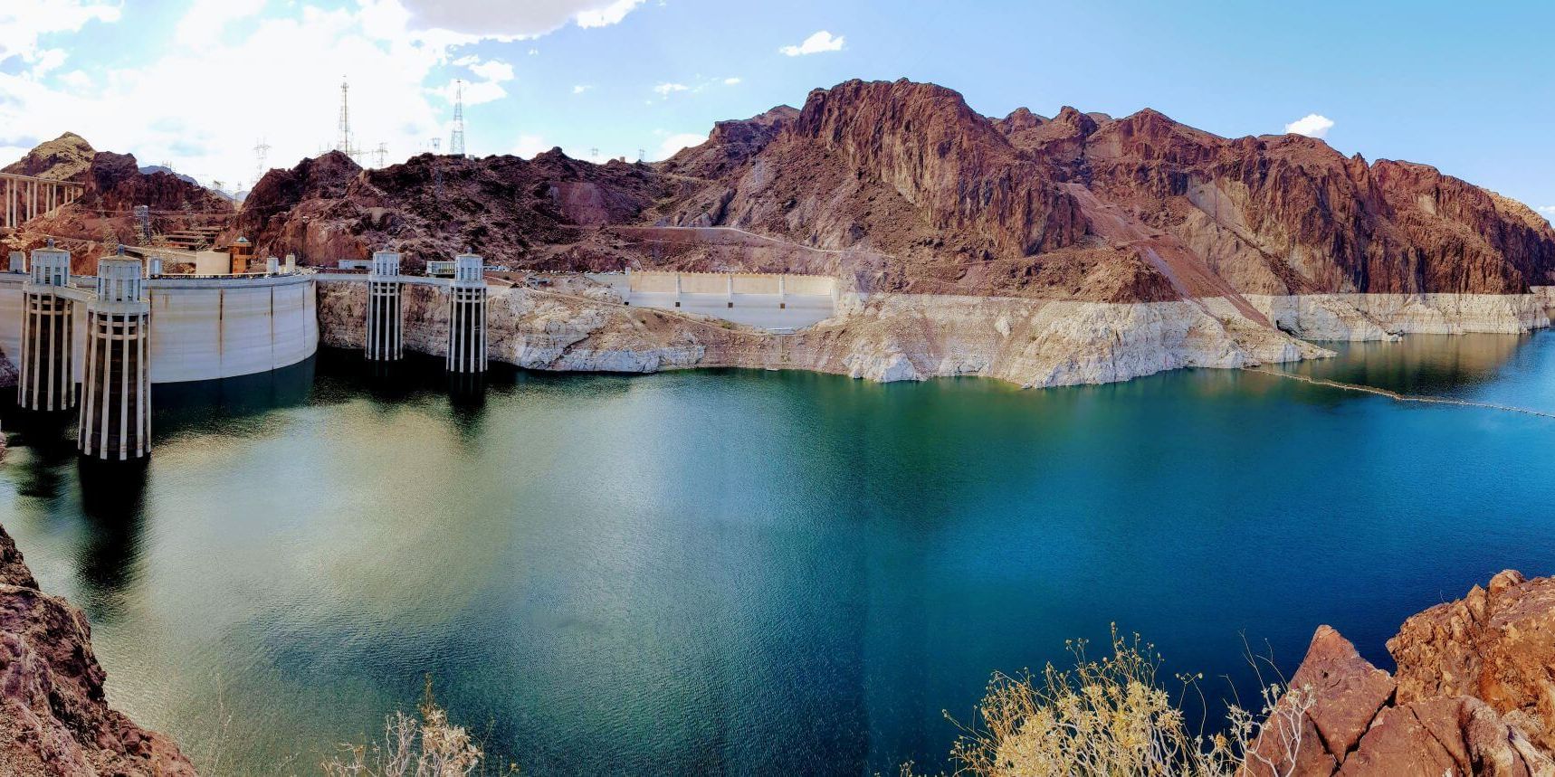 dam and lake